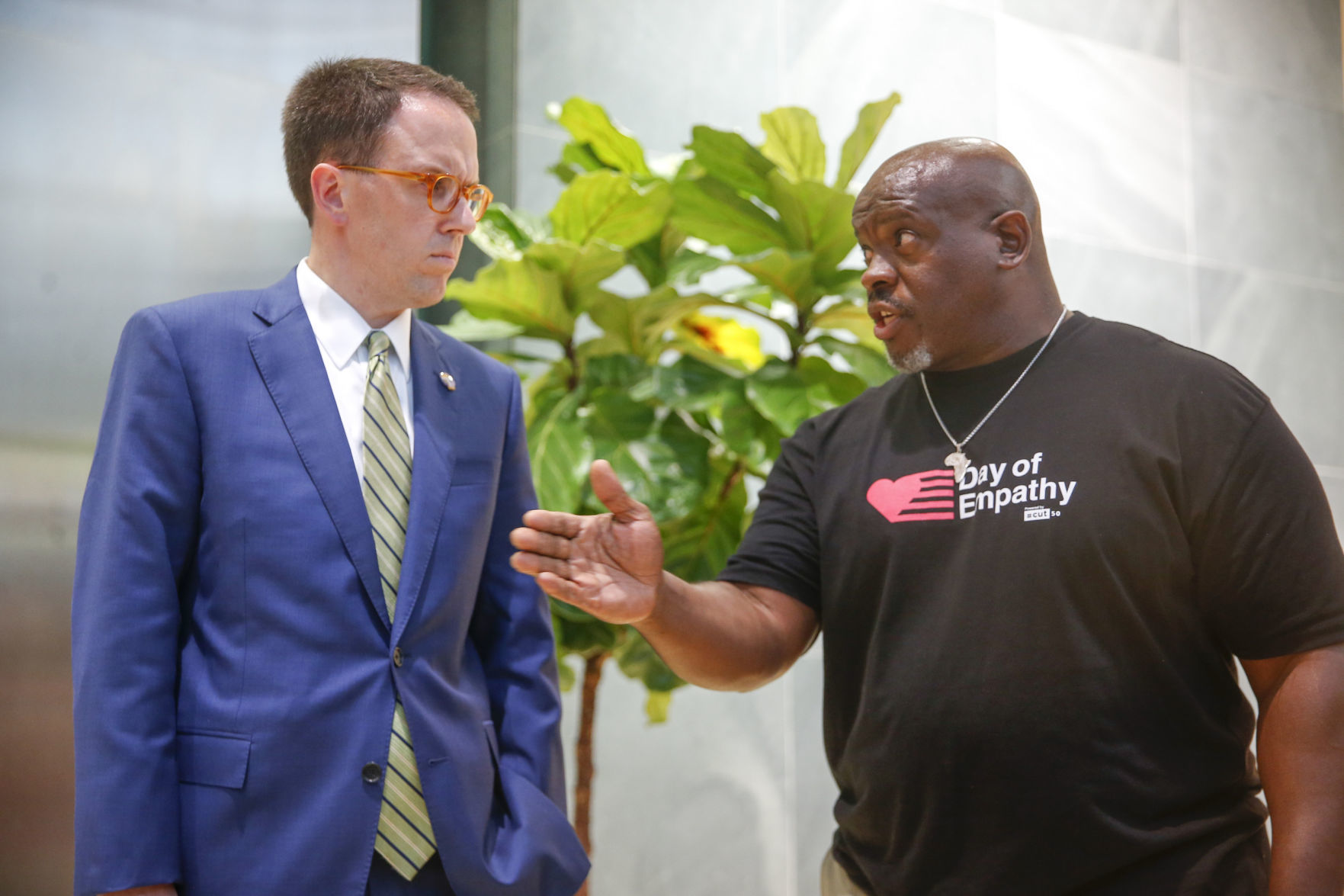 How has Mayor G.T. Bynum responded?